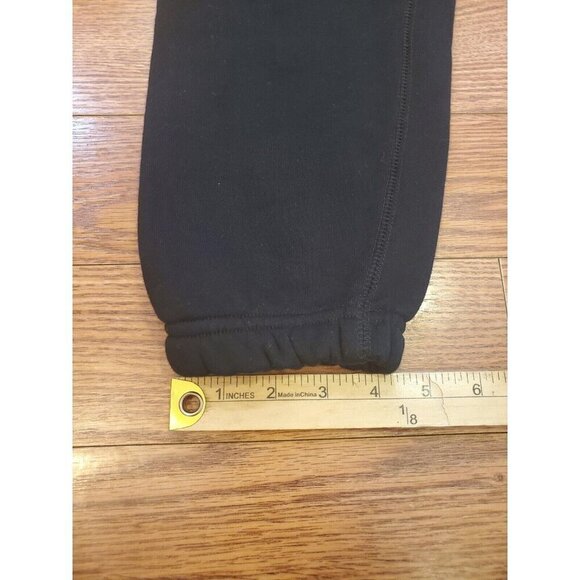 Yours Truly Sweatpants Men's Size Small Black Heavyweight Cuffed Self Love NWOT - Picture 6 of 10